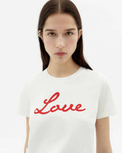 Load image into Gallery viewer, Camiseta blanca LOVE Ida
