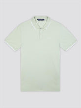 Cargar imagen en el visor de la galería, Pale Green Organic Signature Polo Shirt - lacontra
