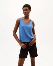 Load image into Gallery viewer, HERITAGE BLUE HEMP TANK TOP - lacontra
