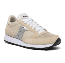 Load image into Gallery viewer, Unisex Jazz Original Vintage Tan/White/Silver Shoes - lacontra
