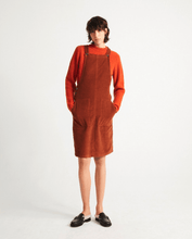 Load image into Gallery viewer, Clay red BELL DRESS - lacontra
