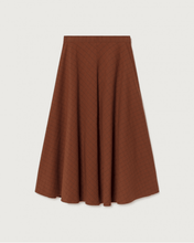 Load image into Gallery viewer, Clay Red Checks Lavanda Skirt - lacontra
