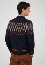 Load image into Gallery viewer, Yoke Fairisle Crewneck Sweater - lacontra
