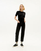 Load image into Gallery viewer, BLACK DAKOTA RIB TOP - lacontra
